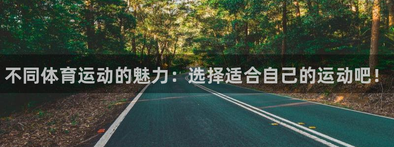 尊龙官网下载招商电话：不同体育运动的魅力：选择适合自