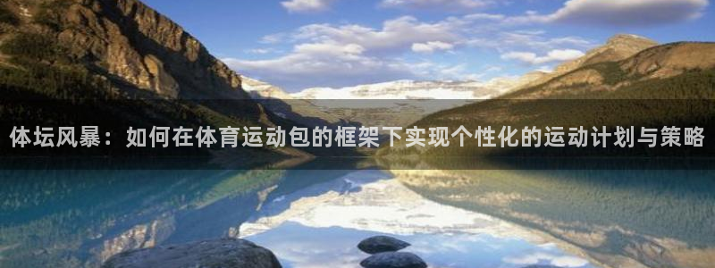 尊龙官网下载平台注册：体坛风暴：如何在体育运动包的框