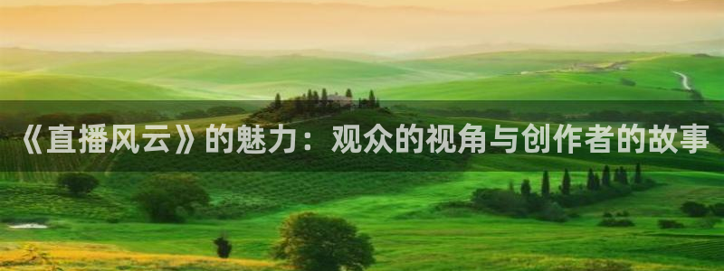 黑白体育nba直播免费观看：《直播风云》的魅力：观众的视角与创作者的故事