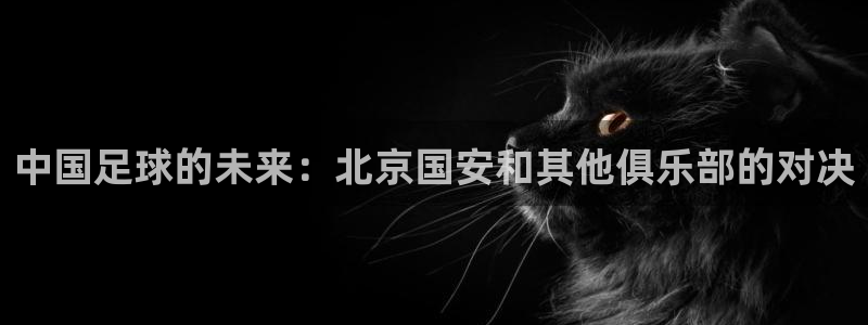 黑白直播体育 视频直播：中国足球的未来：北京国安和其他俱乐部的对决